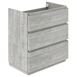 Fresca Formosa 53 Floor Standing Modern Bathroom Cabinet In Ash