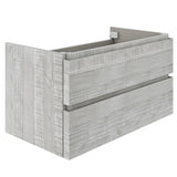Fresca Formosa 59 Wall Hung Single Sink Modern Bathroom Cabinet In Ash