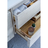 Fresca Formosa 59 Wall Hung Single Sink Modern Bathroom Cabinet In Rustic White