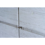 Fresca Formosa 60 Wall Hung Double Sink Modern Bathroom Cabinet W/ Top & Sinks In Rustic White