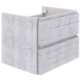 Fresca Formosa 23 Wall Hung Modern Bathroom Cabinet In Rustic White