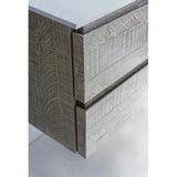Fresca Formosa 36 Wall Hung Modern Bathroom Cabinet W/ Top & Sink In Ash