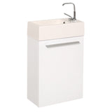 Fresca Pulito 16 Small White Modern Bathroom Vanity W/ Integrated Sink