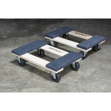 1000 Lbs Compact 18 Inch Furniture Dolly - 2 Pack