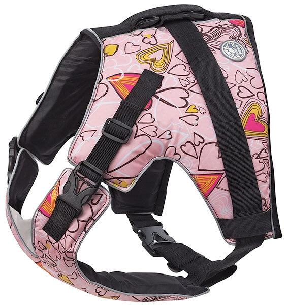 Medium Swim Vest Pink Heart
