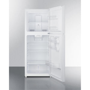 10 Cu.Ft. Energy Star Certified Top Mount Refrigerator-Freezer In White