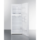 10 Cu.Ft. Energy Star Certified Top Mount Refrigerator-Freezer In White