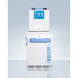 Stacked Combination Of Ff7Lwbimed2 Auto Defrost All-Refrigerator And Fs24Lmed2 Compact Manual Defrost All-Freezer, Both With Loc
