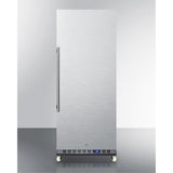 10.1 Cu.Ft. Reach-In Commercial All-Refrigerator With Stainless Steel Interior, Wheels, And Tray Holders