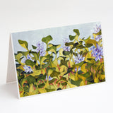 Water Hyacinth By Ferris Hotard Greeting Cards And Envelopes Pack Of 8