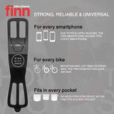 FINN - Universal Bicycle Phone Mount - Red