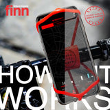 FINN - Universal Bicycle Phone Mount - Red