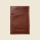 Minimalist Wallet with RFID Protection - Chocolate