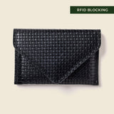 Mini Envelope Wallet With RFID protection - Black Limited Edition