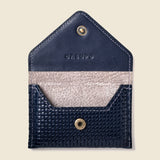 Mini Envelope Wallet With RFID protection - Navy Limited Edition