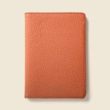 Leather Passport Wallet with RFID - Tan