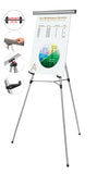 3-Leg Heavy-Duty Telescoping Display Easel, Silver