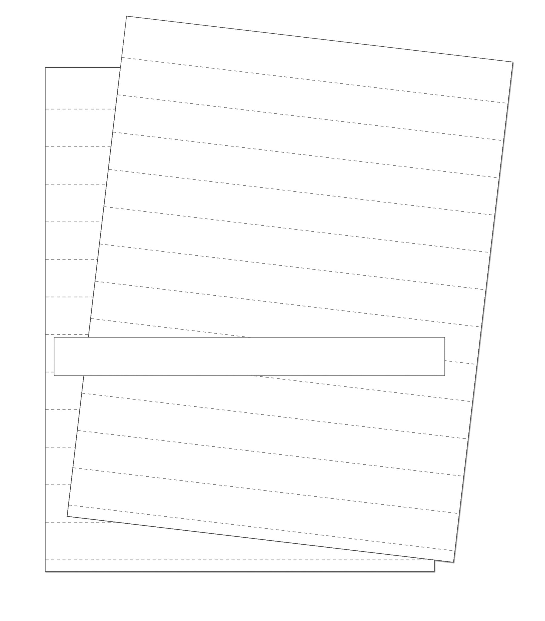 Data Card Replacement Inserts, White, Accessories, 8.5 X 11 Sheet, Perforated Every 1, 10 Sheets