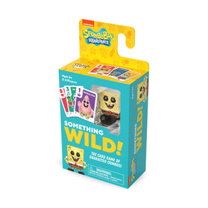 Funko Something Wild! Spongebob Squarepants With Pocket Pop! Card Game For 2-4 Players Ages 6 And Up