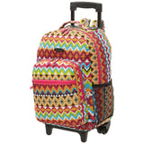 17 Inch ROLLING BACKPACK TRIBAL