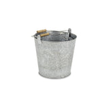 Pina Set Of 3 Galvanized Metal Buckets