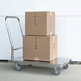 Stainless Steel Platform Truck 500 Lbs Capacity