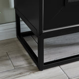 Frescan Contemporary Touch Screen Electric Fireplace