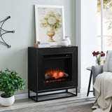 Frescan Contemporary Touch Screen Electric Fireplace