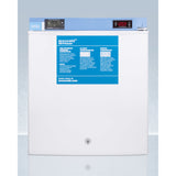Compact Medical/Scientific All-Freezer With Digital Thermostat, Nist Calibrated Thermometer/Alarm, And Front Lock
