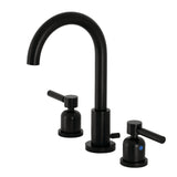 Fauceture Fsc8920Dl Concord Widespread Bathroom Faucet, Matte Black