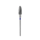 LEFT HANDED CARBIDE NAIL DRILL BIT, "CORN", BLUE, HEAD DIAMETER 6/14MM (FT91B060/14) #318 - STALEKS™