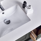 Fresca Manchester Regal 36 Gray Wood Veneer Traditional Bathroom Vanity W/ Mirror