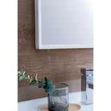 Fresca Formosa 30 Wall Hung Modern Bathroom Vanity W/ Mirror In Rustic White