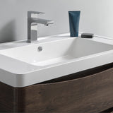Fresca Tuscany 36 Rosewood Wall Hung Modern Bathroom Vanity W/ Medicine Cabinet