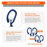 WC HookZ - Over Ear Hooks for Airpods Pro 1, 2 & Airpods 1, 2, 3