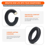 Sennheiser Momentum 4 & HDB 630 Earpads - WC PadZ Momentum 4 & HDB 630