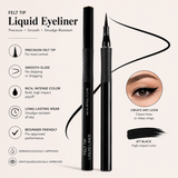 FELT TIP LIQUID EYELINER | Precision Control & Bold Definition .025 FL. OZ.