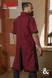 Dungeons & Dragons Fighter Tunic Bordeaux/Black