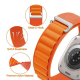 For Alpine Loop Nylon Band for Apple Watch Band 49mm 42mm 44mm 45mm 41mm 40mm 38mm Strap for iWatch Series Ultra 2/SE/9/8/7/6/5/4/3