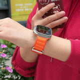 For Alpine Loop Nylon Band for Apple Watch Band 49mm 42mm 44mm 45mm 41mm 40mm 38mm Strap for iWatch Series Ultra 2/SE/9/8/7/6/5/4/3
