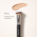 ANGLED ROUNDED FOUNDATION BRUSH
