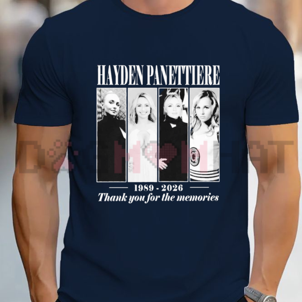 Hayden T-Shirt - "Thank You For The Memories" Tribute Fan Graphic Tee