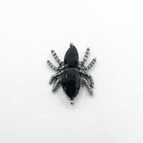 Queen - Nail Charms 10pc - #400 Dark Silver Black Spiders