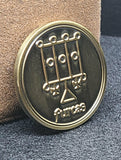 Furcas Demon Sigil Coin - Ars Goetia Knight Seal