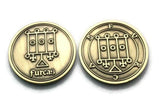 Furcas Demon Sigil Coin - Ars Goetia Knight Seal