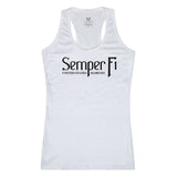 Graphic Tank, Semper Fi, White, S