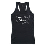 Graphic Tank, PTB American, Black, S