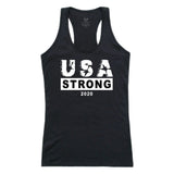 Graphic Tank, USA Strong 3, Black, XL