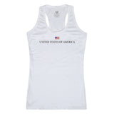 Graphic Tank, USA, White, L
