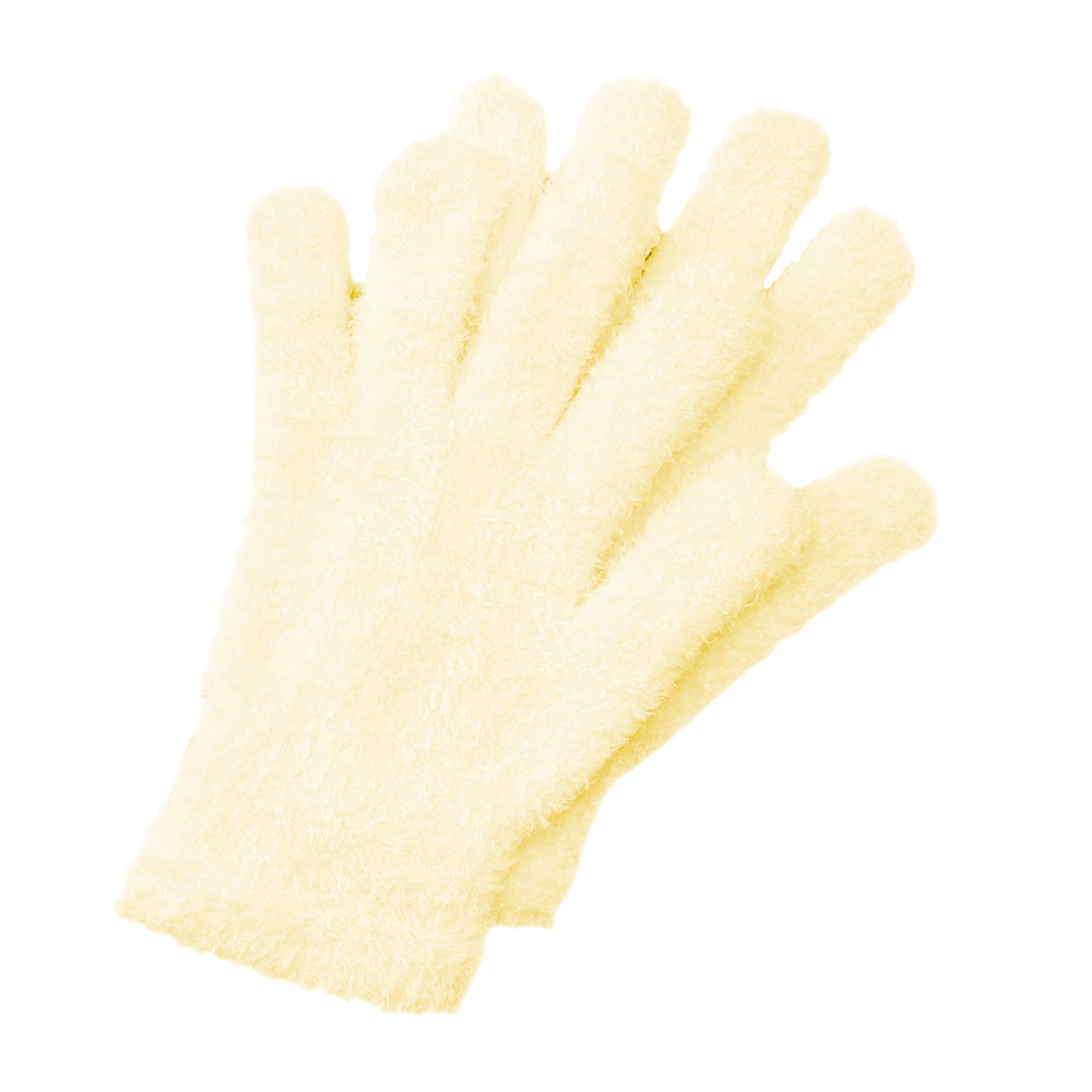 Bucky Spa Gloves - Aloe Infused -Pale Yellow
